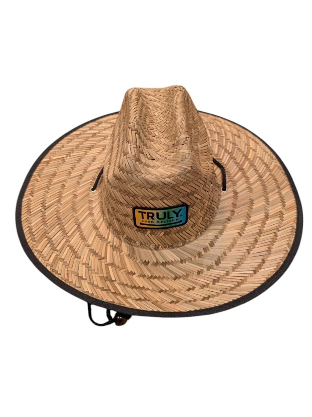 Truly Hard Seltzer Straw Hat Beach Hat Golf Hat One Size Sun Chain Strap